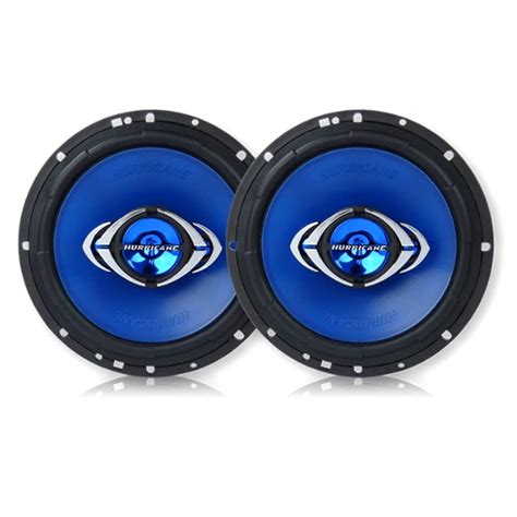 Kit Alto Falante Hurricane 6 6 Polegadas Onix 260W Rms Equipados