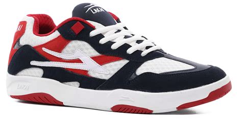 Lakai Evo 2.0 XLK Skate Shoes - navy/red | Tactics