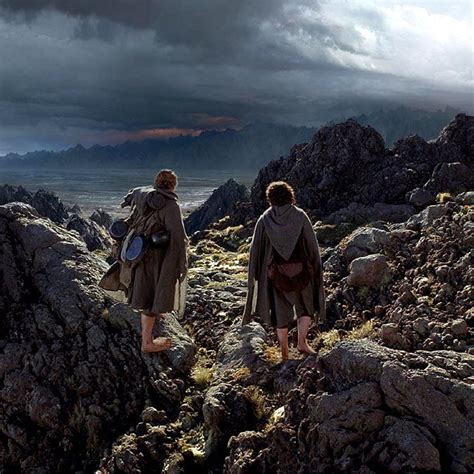 Lord Of The Rings Frodo And Sam Mount Doom