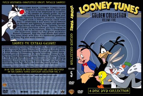 Looney Tunes Golden Collection Dvd Cover