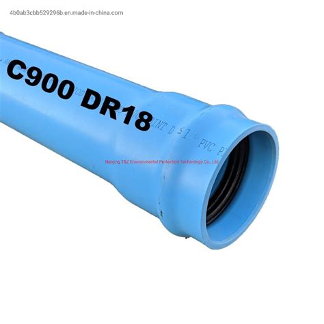 T And Z Dn 200 Mm Diameter C900 Sdr 18 Awwa Standard Pvc Pipes For Water Supply Irrigation