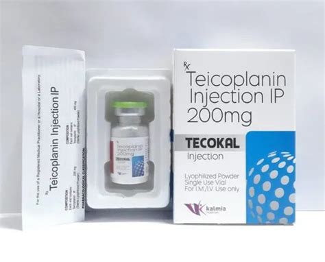 Teicoplanin Injection Ip 200mg At Best Price In Patiala Kalmia Healthcare