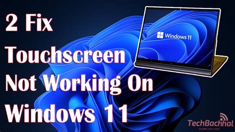 Windows Touchscreen Not Working Fix How To Youtube