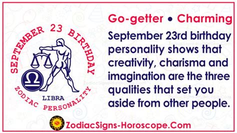 September 23 Zodiac (Libra) Horoscope Birthday Personality and Lucky ...