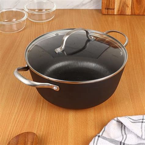 Buy Femora Preseasoned Cast Iron Cm Casserole With Lid Online At Low