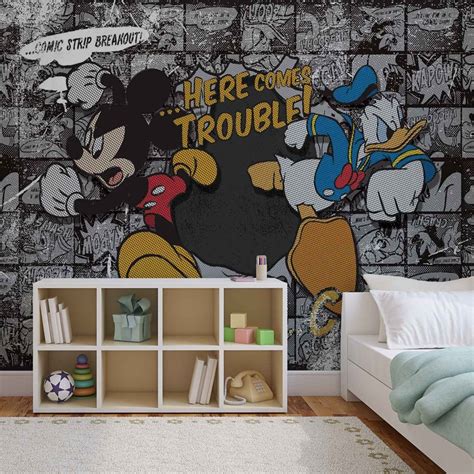 Fototapete Tapete Disney Micky Maus Bei Europosters Kostenloser Versand