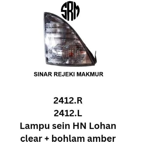 Jual Lampu Sen Sein Depan Socket Bulb Hino Lohan Lama Fm Putih