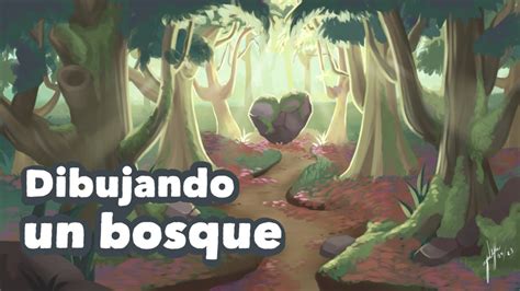 Tutorial Como Dibujar Bosque Youtube