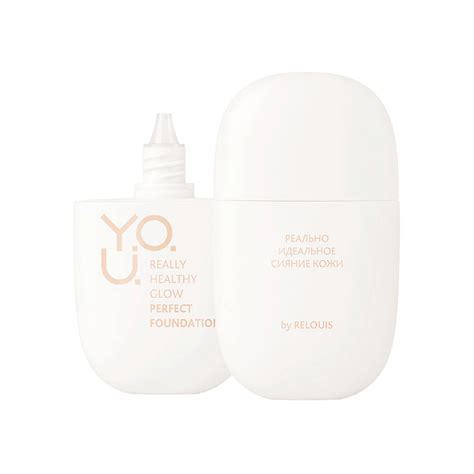 RELOUIS Основа тональная для лица Y O U REALLY HEALTHY GLOW идеальная тон 02 Nude beige купить