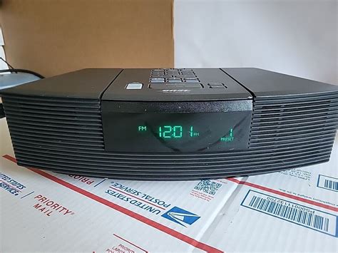 Bose Wave Radiocd Player Amfm Radio Alarm Clock Awrc1g Fully Tested And Working Ebay