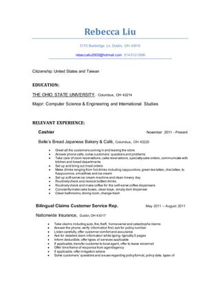 Resume Pdf