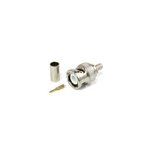 CONECTOR BNC MACHO RG223 CRIMPAR