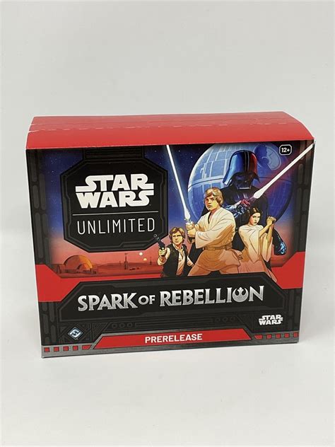 Star Wars Unlimited Spark Of Rebellion Prerelease Box New Unopened