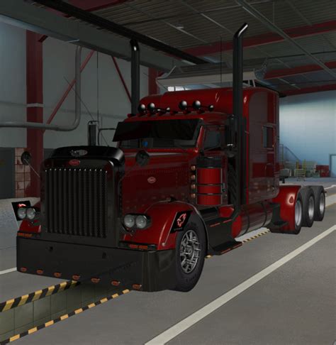 Peterbilt 389 custom cabin cut ets2 1.45 | ETS2 mods