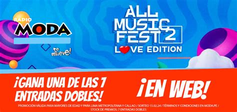 Conoce A Los Ganadores De Las Entradas Dobles Para El All Music Fest