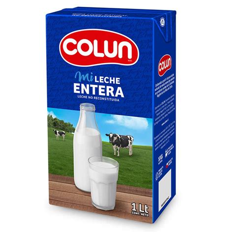 Leche Entera Colun Lt A Domicilio Ayf Market Gourmet