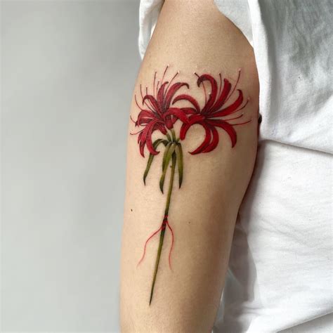 Update 72+ red spider lily tattoo - in.coedo.com.vn