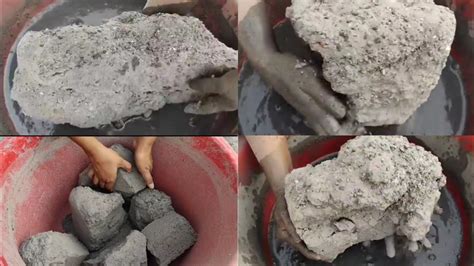 Super Soft Dusty Charcoal Ashes Dry And Water Crumbling Huge Chunks