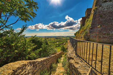 Castle of Verucchio stock photo. Image of italy, village - 11391888