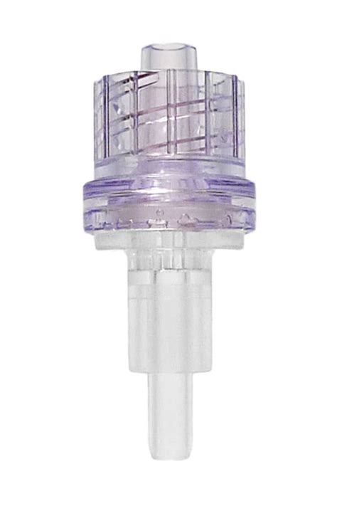 Plastic Medical Check Valve Male Luer Lock CV 276