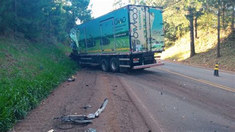 Morre Segundo Caminhoneiro Envolvido Em Acidente Na Pr Em Pitanga