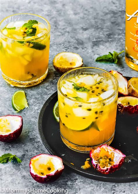 Passion Fruit Caipiroska Mommys Home Cooking