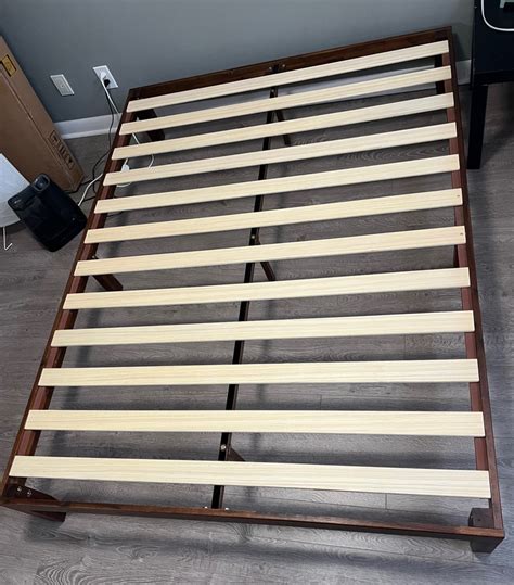 Solid wood Queen bed frame | Beds & Mattresses | City of Toronto | Kijiji