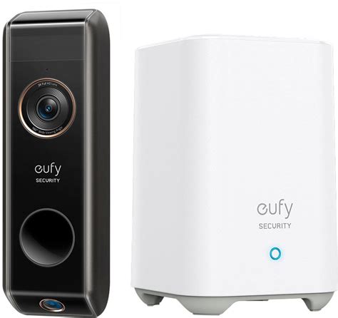 Eufy Security Smart Wi Fi Dual Cam Video Doorbell K Battery Operated