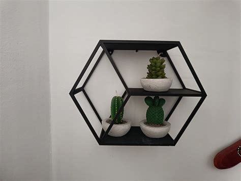 Decorative Cubic Wall Shelf By Abactor81 Makerworld