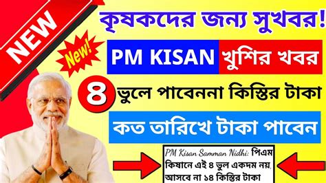 Pm Kisan 14 Installment For All Farmar Pm Kisan 14 Installment Date