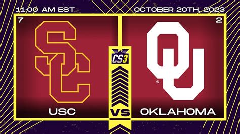 PFL College Series 3 7 USC Vs 2 Oklahoma Week 8 Madden 22 YouTube