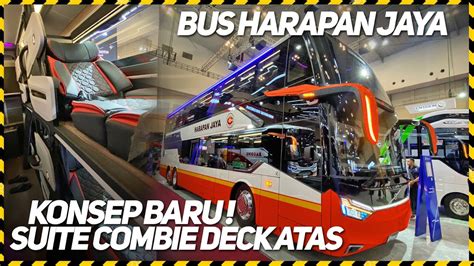 KONSEP TERBARU PERTAMA DIMILIKI BUS HARAPAN JAYA SR3 NEO DOUBLE