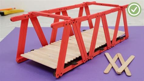 How To Build A Popsicle Stick Truss Bridge - Flatdisk24