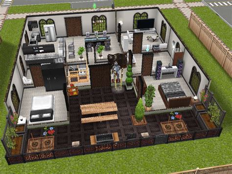 House Designs For The Sims Freeplay | Modern Design