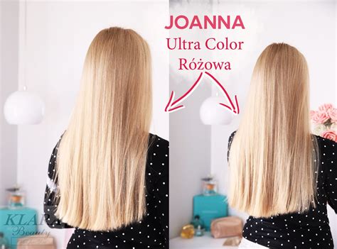 Joanna Ultra Color System Płukanka Do Włosów różowa 150 ml Klara Beauty