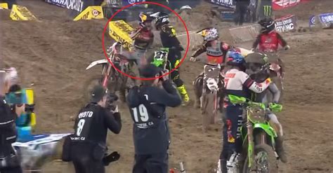 Jett Lawrence And Jason Anderson Fined By AMA S Supercross Race