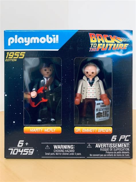 全新現貨 PLAYMOBIL 70459 Back to the Future Marty and Dr Emmet 回到未來