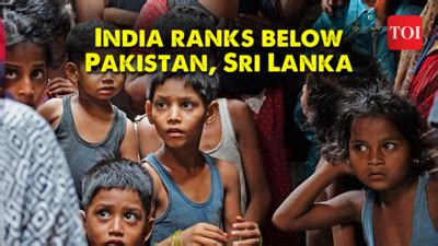 Global Hunger Index: At 18.7%, India's child-wasting rate highest on ...