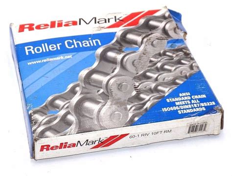 New Reliamark Riv Ft Rm Roller Chain Riv Sb Industrial