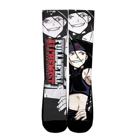 Envy Socks Fullmetal Alchemist Custom Anime Socks Manga Style Animebape