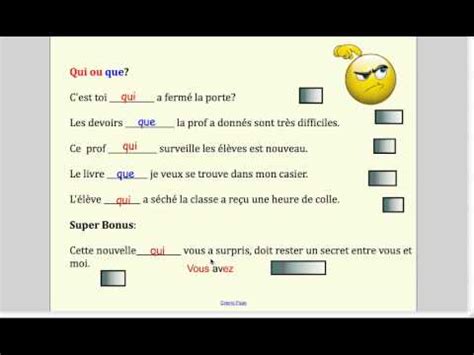 Relative pronouns - ce qui | French Grammar | Progress with Lawless French