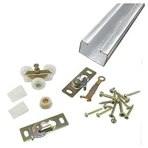 6' Pocket Door Track Kit (125 lb. Capacity) - Pocket Door Hardware ...