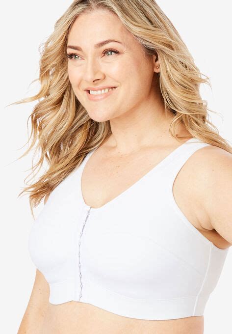 Wireless High Impact Sport Posture Bra By Comfort Choice® Plus Size