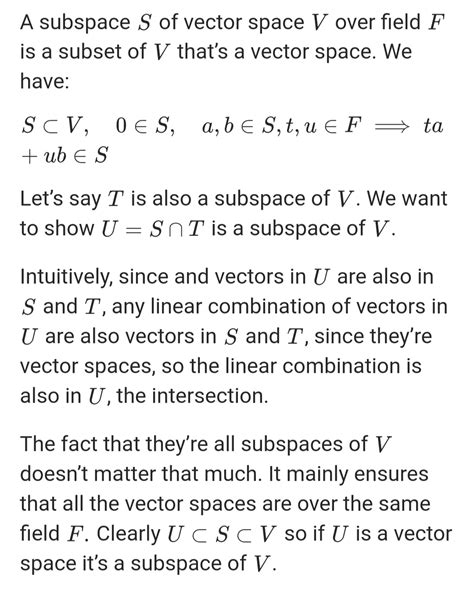 [solved] Prove That The Intersection Of Every Collection Of Subspaces