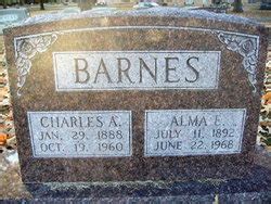 Alma E Ellis Barnes M Morial Find A Grave