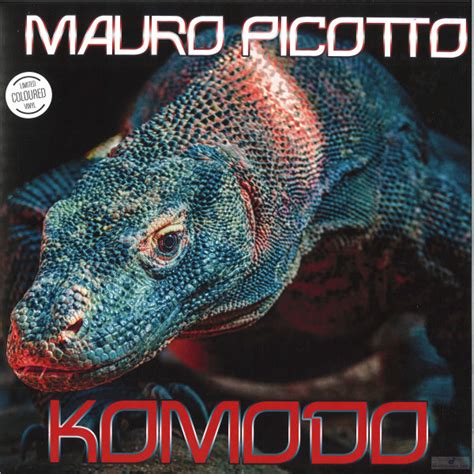 Mauro Picotto Komodo Maxi Ltd Red Bakelit Vinyl Shop