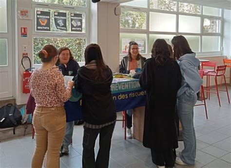 Sensibilisation Des étudiants Sur Les Addictions Et Risques Festifs St Félix La Salle