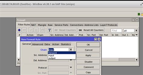 Custom Chain Firewall Mikrotik