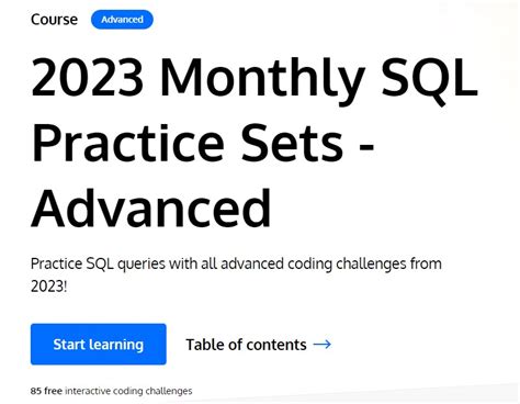 Free Advanced Sql Course For June Dont Miss Out Sqlservercentral