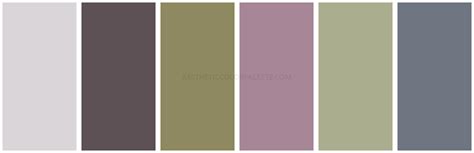 Soft Aesthetic Color Palettes - Aesthetic Color Palette